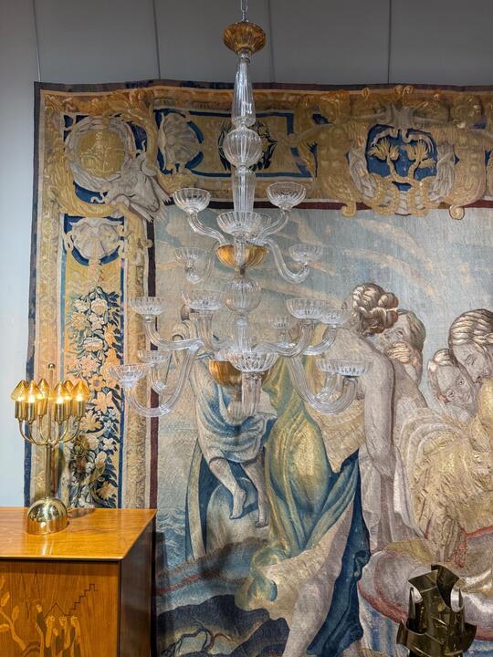 Murano chandelier circa 1960